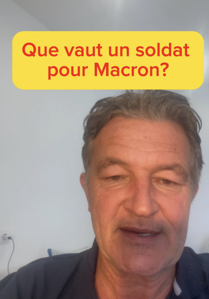 Que vaut un soldat pour Macron?