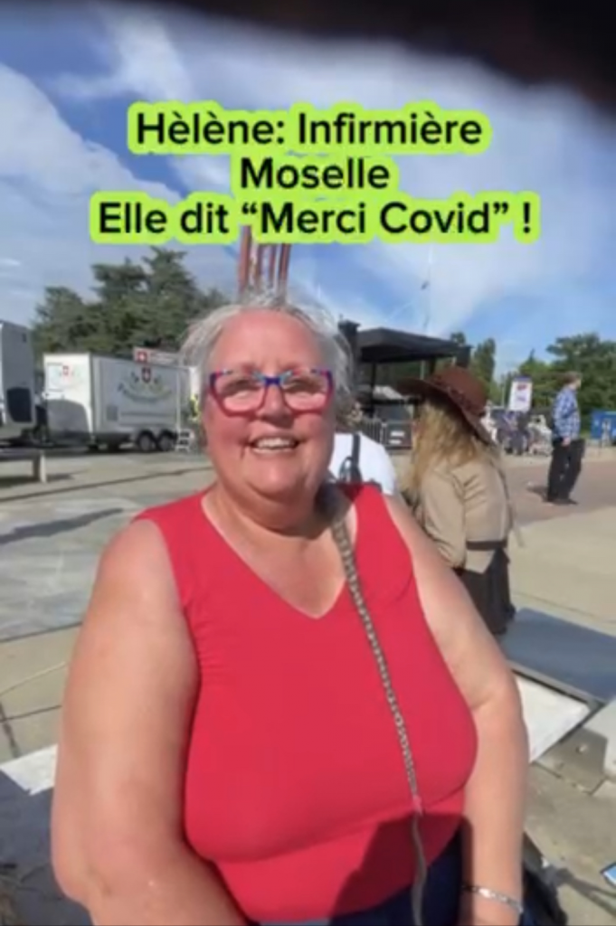 Hélène, infirmière Moselle: elle dit « Merci Covid » !