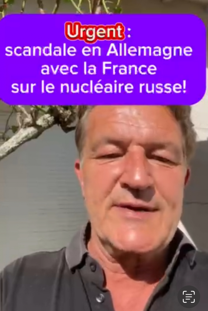 urgent: scandale en Allemagne avec la France sur le nucléaire russe !